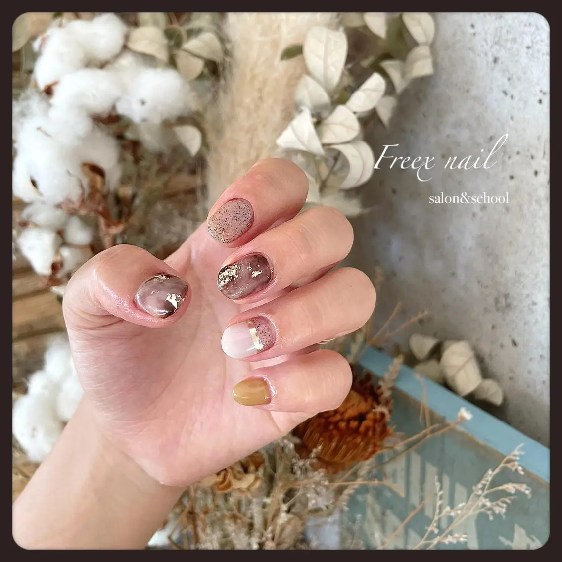 ネイル ニュアンスネイル ハンドネイル ハンドケア freex nail /ニュアンス/個性派のネイルデザイン