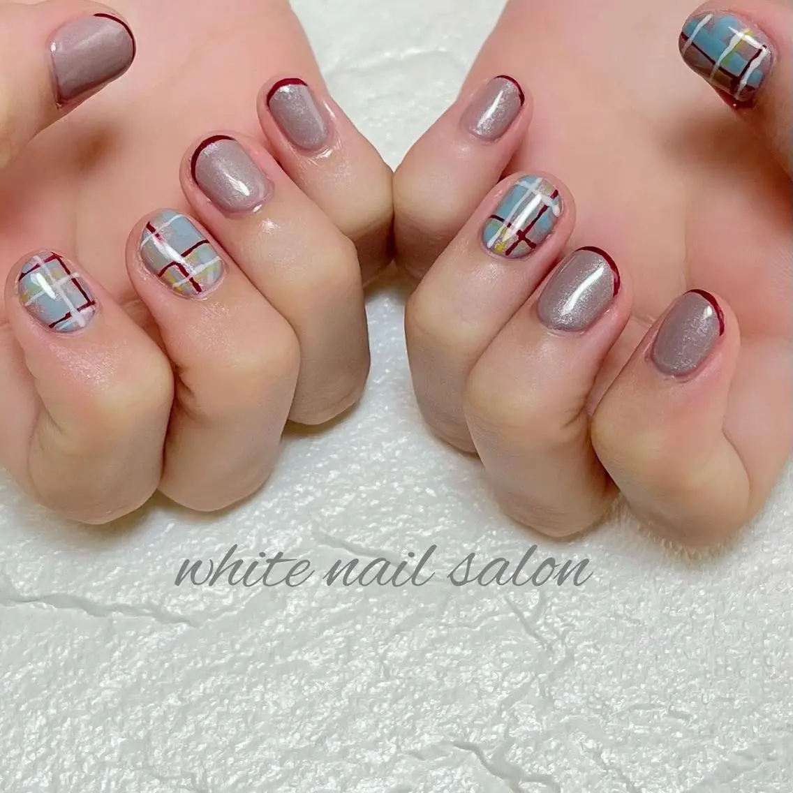 ネイル フットネイル ジェルネイル ハードジェル ラメ(グリッター) 持ち込み ハンドネイル white nail salonのネイルデザイン