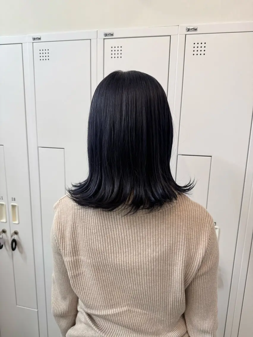 ミディアム カット 近藤 千裕のヘアスタイル