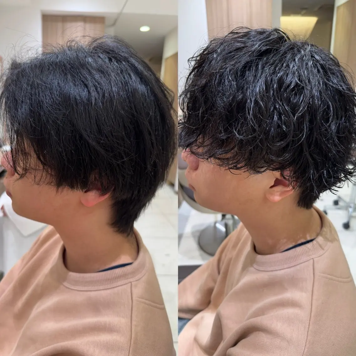 ショート パーマ メンズ マッシュ メンズパーマ カット パーマ メンズパーマ特化/ メッシュ/薫/店長のヘアスタイル