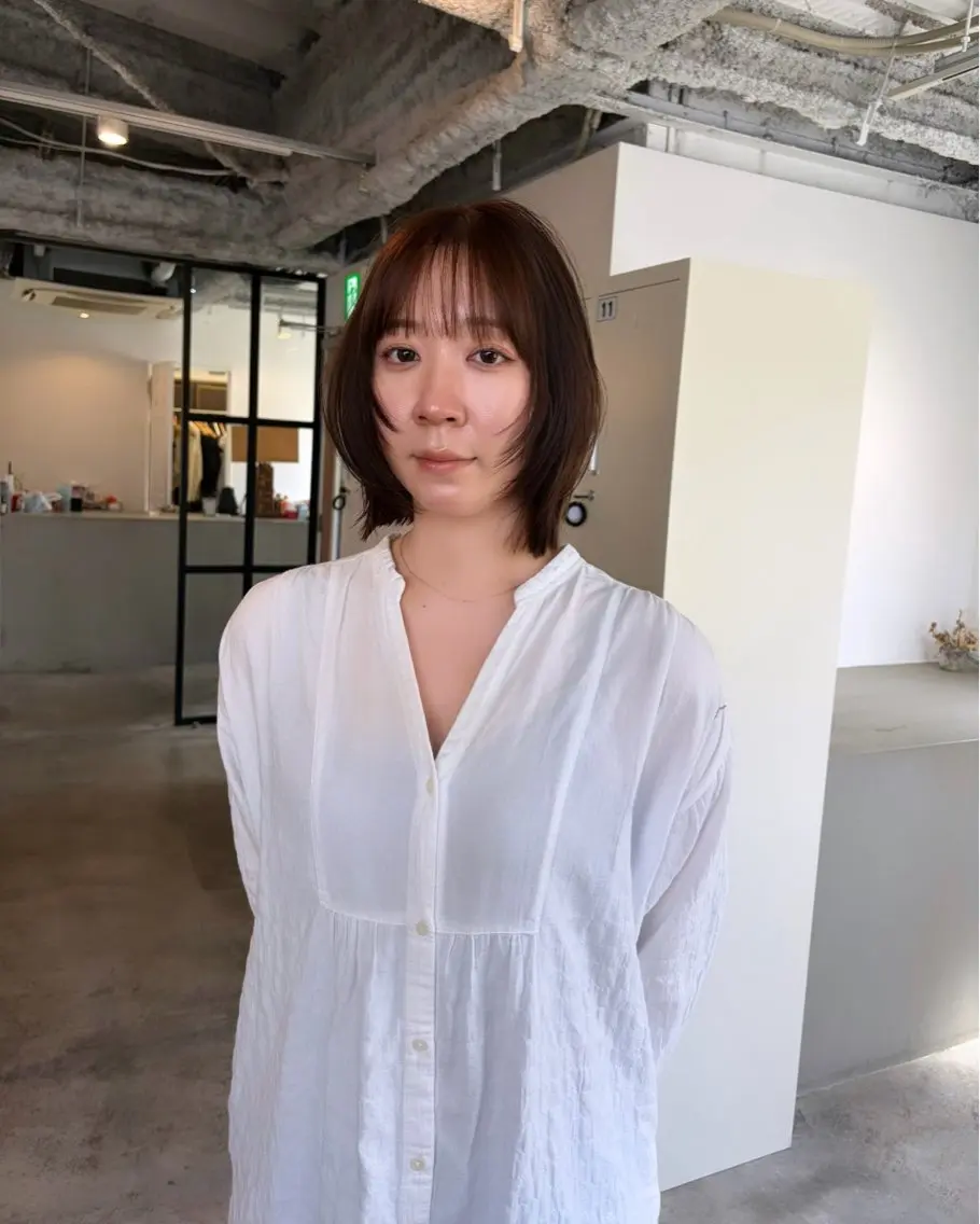 ショート 顔周りカット レイヤーカット カット 🧣misaki 🧣のヘアスタイル