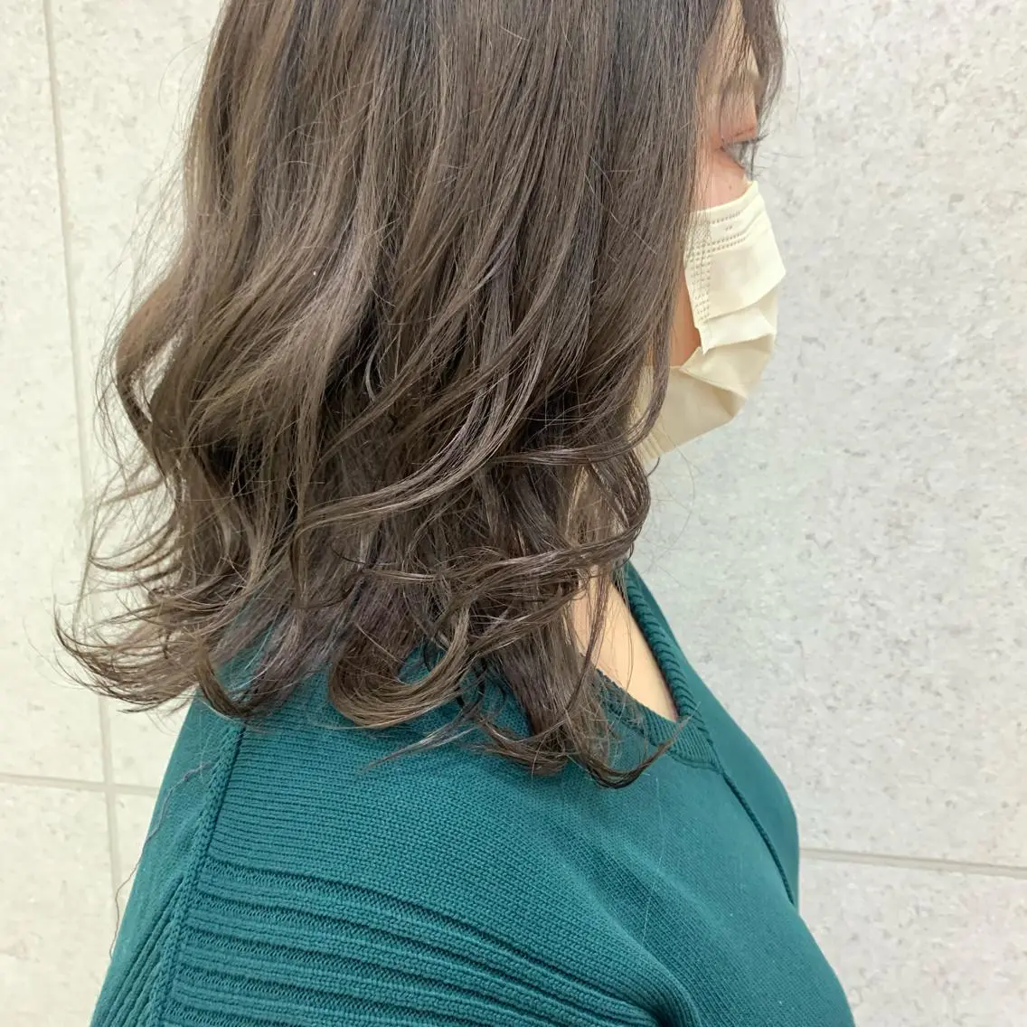 カラー アッシュ アッシュグレー アッシュグレージュ グレージュ ヘアカラー トリートメント インナーカラー♡ Nanakoのヘアスタイル