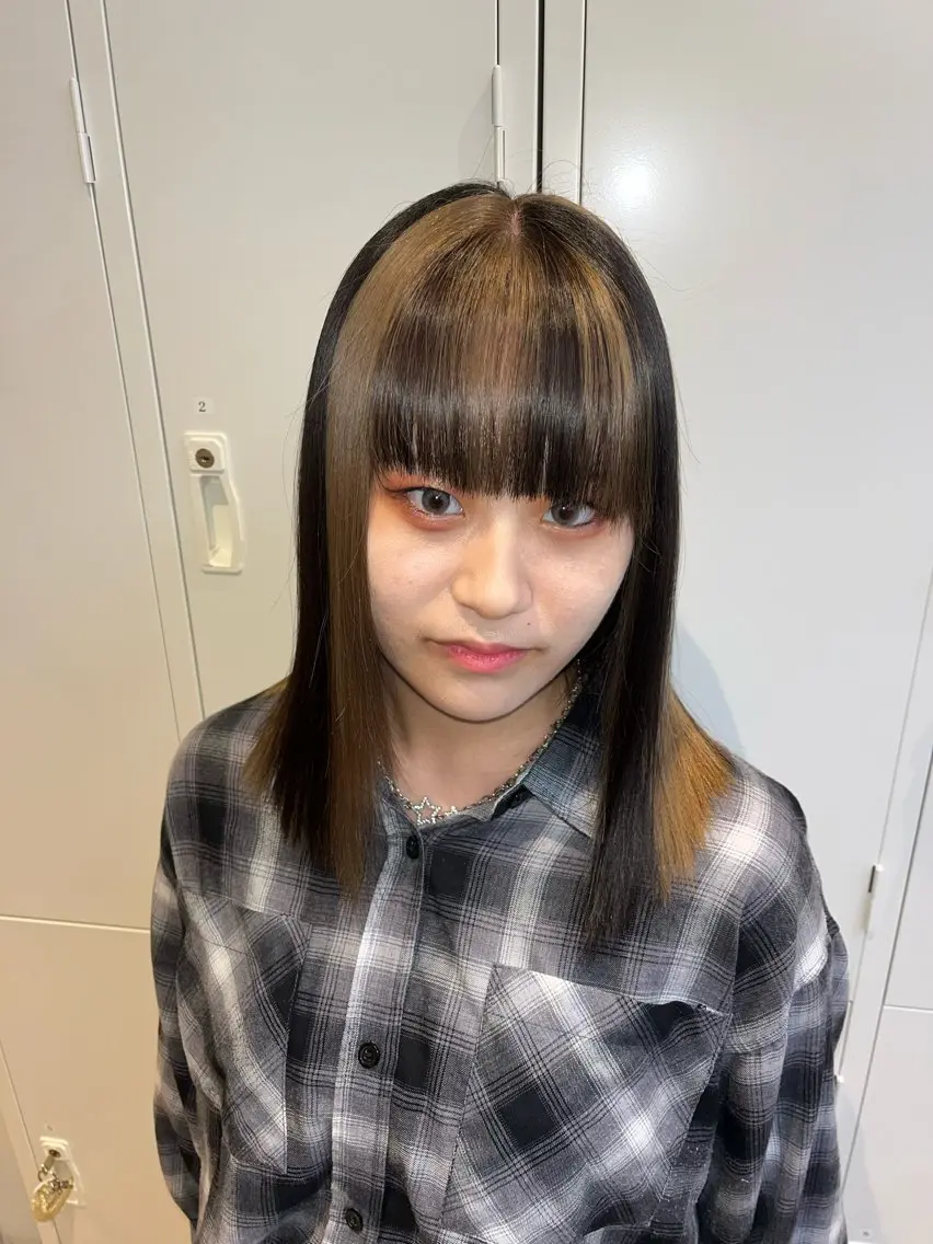 カラー デザインカラー ヘアカラー 凜 (りん)のヘアスタイル