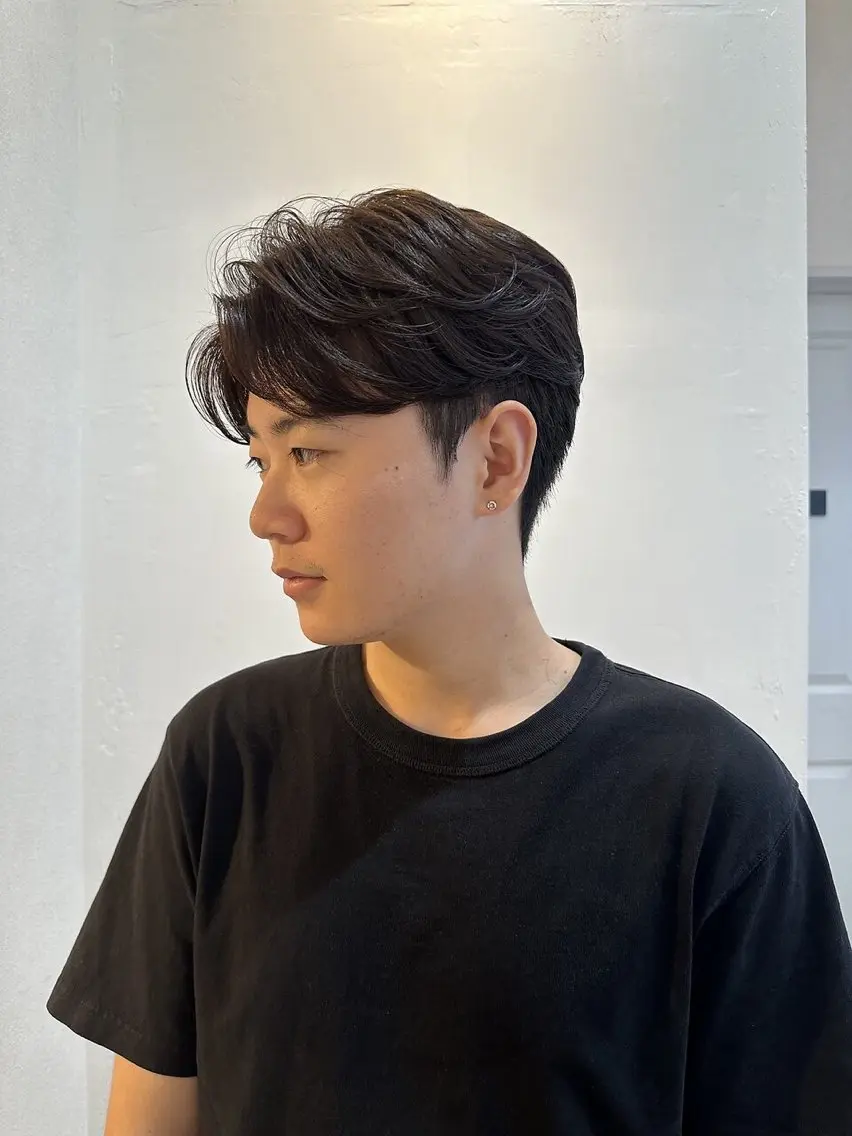 ショート カット パーマ keshiki 大名のヘアスタイル
