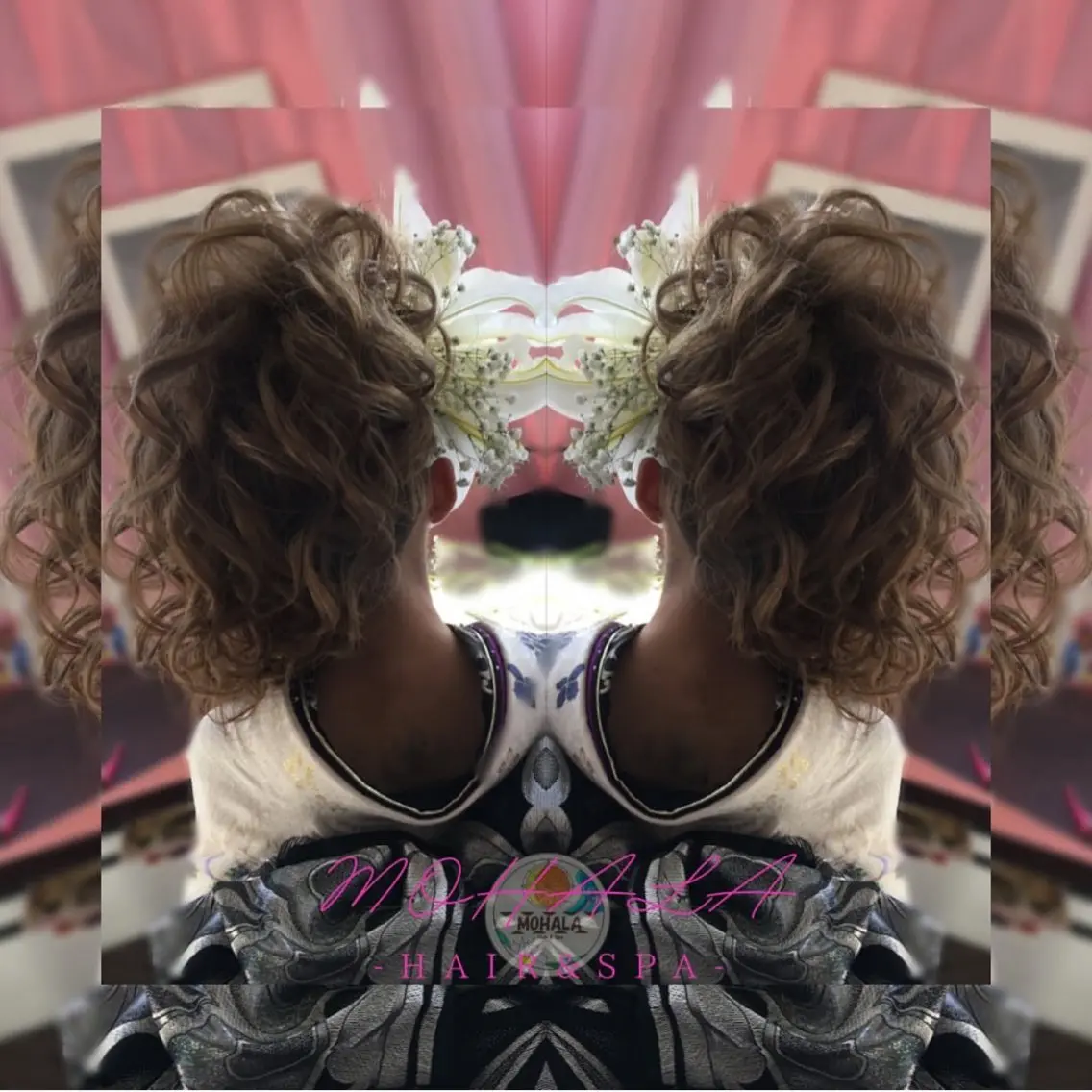 セミロング ヘアアレンジ 成人式 Yamauchi natsumiのヘアスタイル
