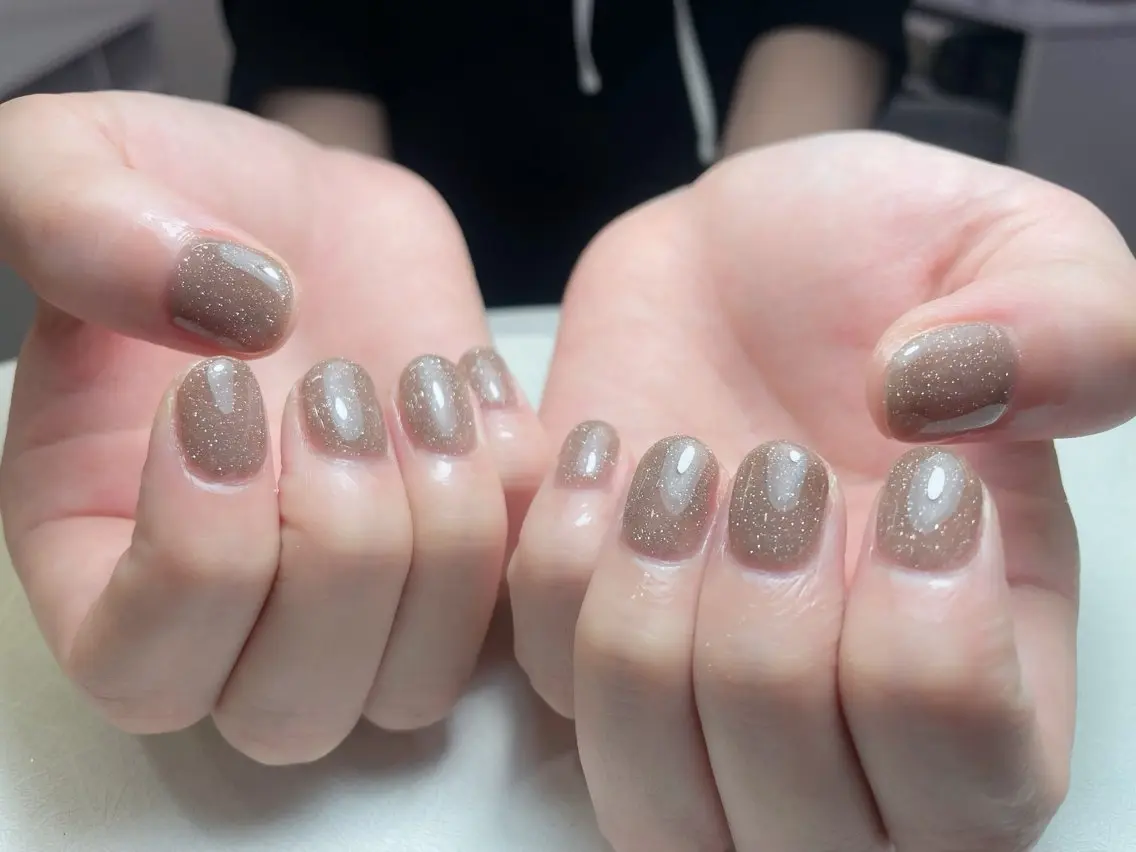 ネイル アートネイル 長さ出し フレンチネイル ジェルネイル ガーリー 中野駅から2分 MEO NAILのネイルデザイン