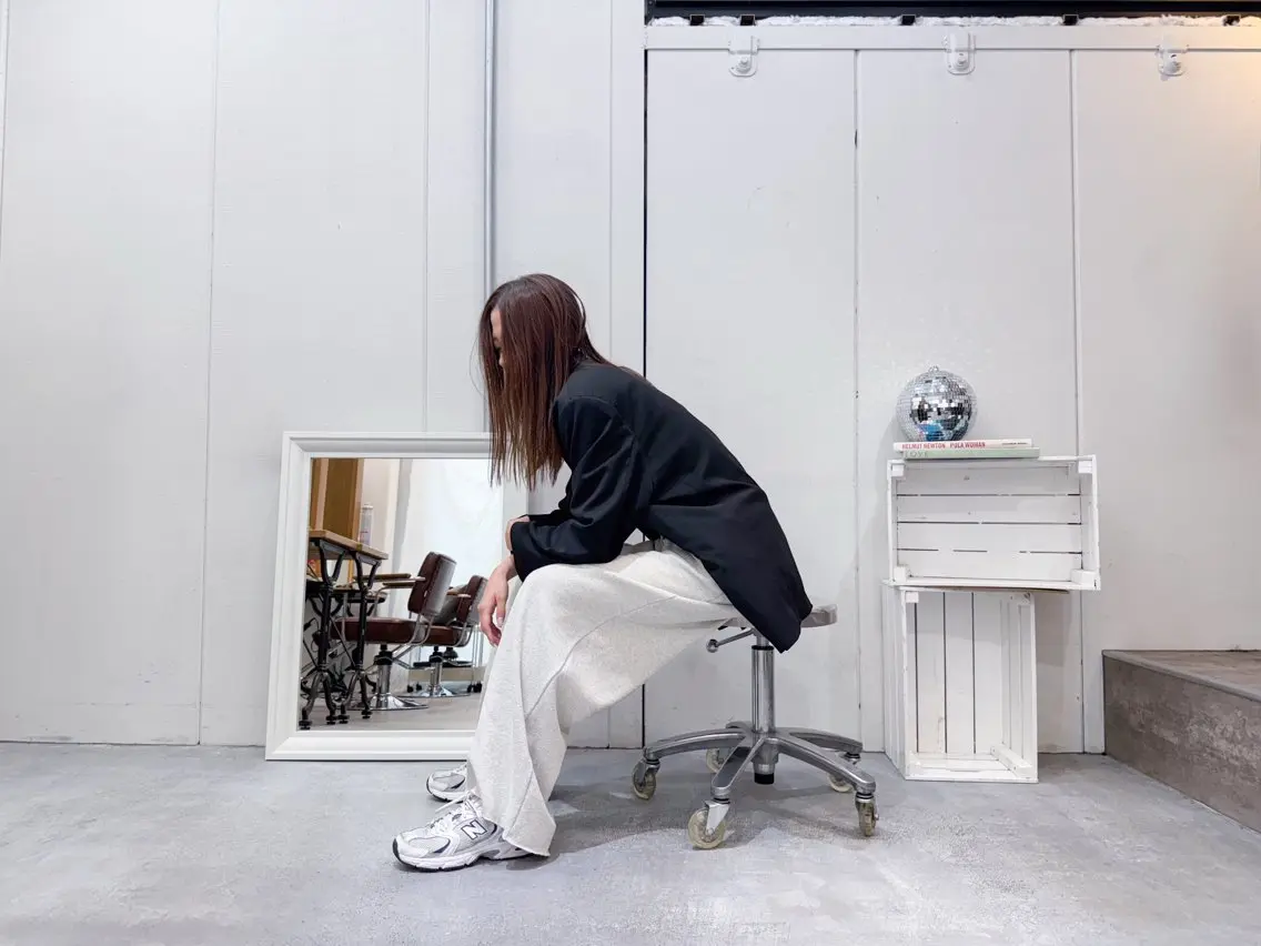 ロング カラー パーマ 松坂 真衣のヘアスタイル