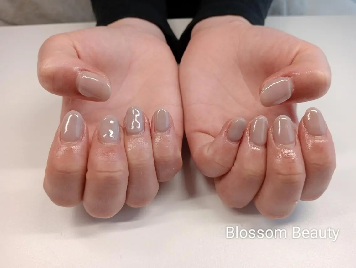 ネイル ワンカラーネイル Blossom Beauty eriのネイルデザイン