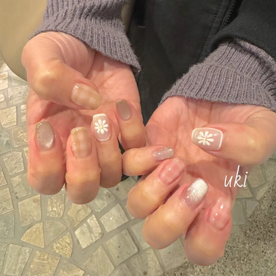 ネイル ハンドネイル Ameri nail /UKIのネイルデザイン