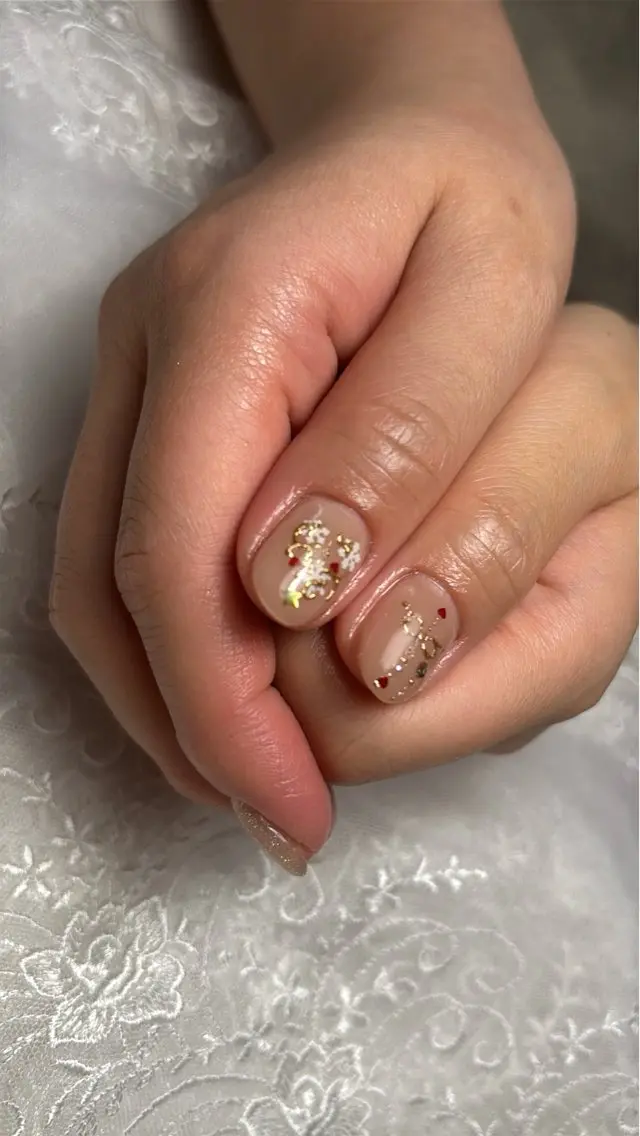 ネイル 冬ネイル クリスマス その他(ネイル) Belle　ネイル＆ ホワイトニングサロンのネイルデザイン