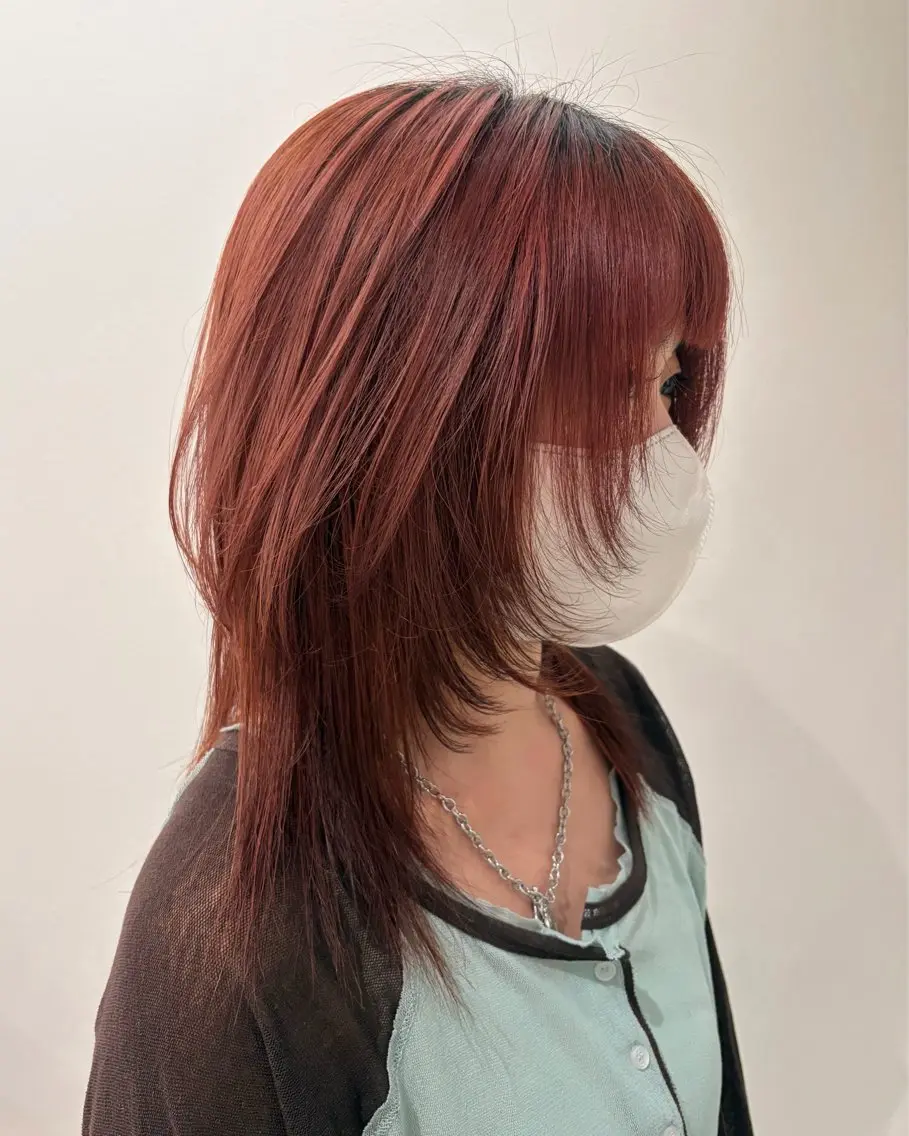 ミディアム 顔周りカット Riko/ カットモデル募集❤︎のヘアスタイル