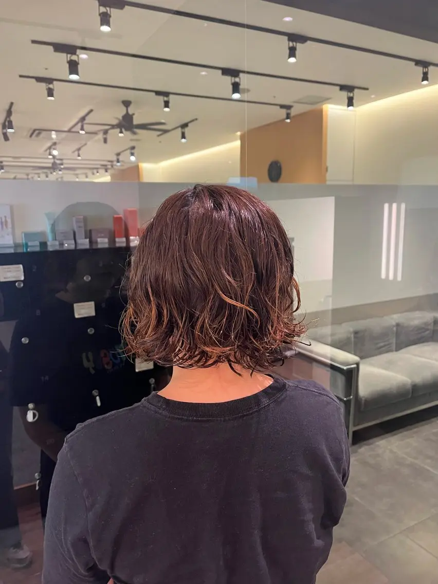 パーマ パーマ メンズ/ パーマ/ツバキのヘアスタイル