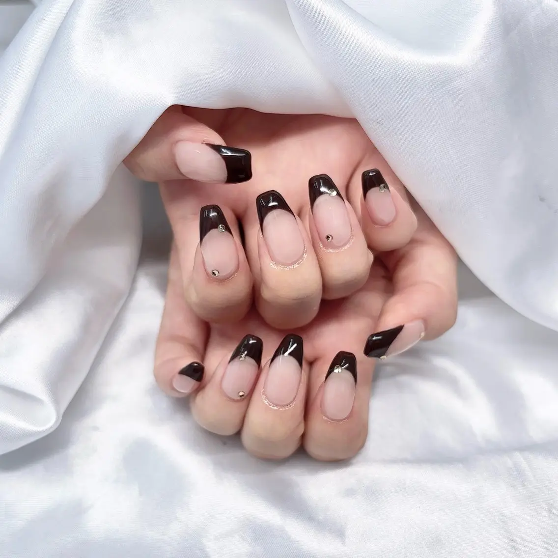 ネイル フレンチネイル ハンドネイル 京橋/ Lance nail Minaのネイルデザイン