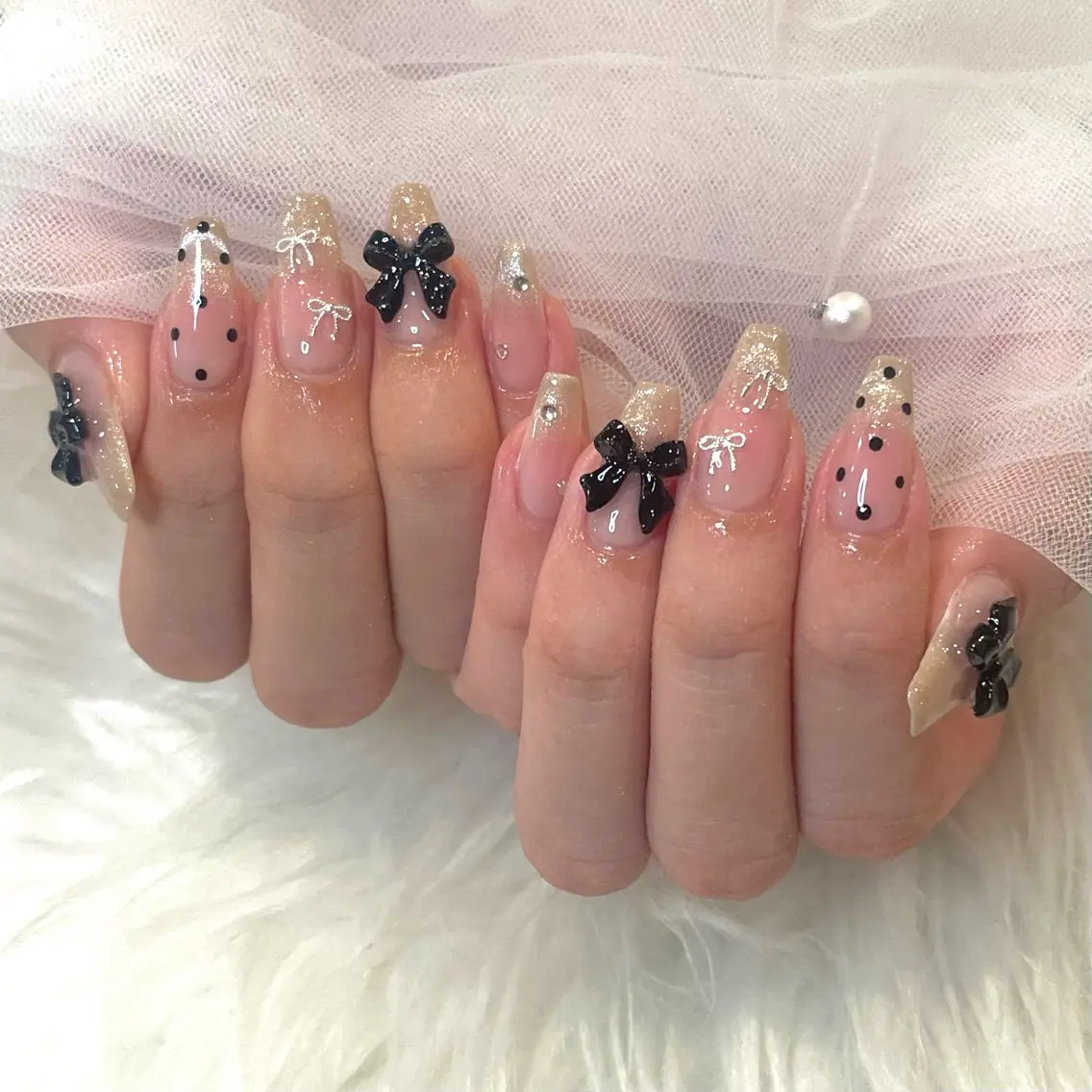 ネイル マグネットネイル yurika 🌷.*･ﾟのネイルデザイン