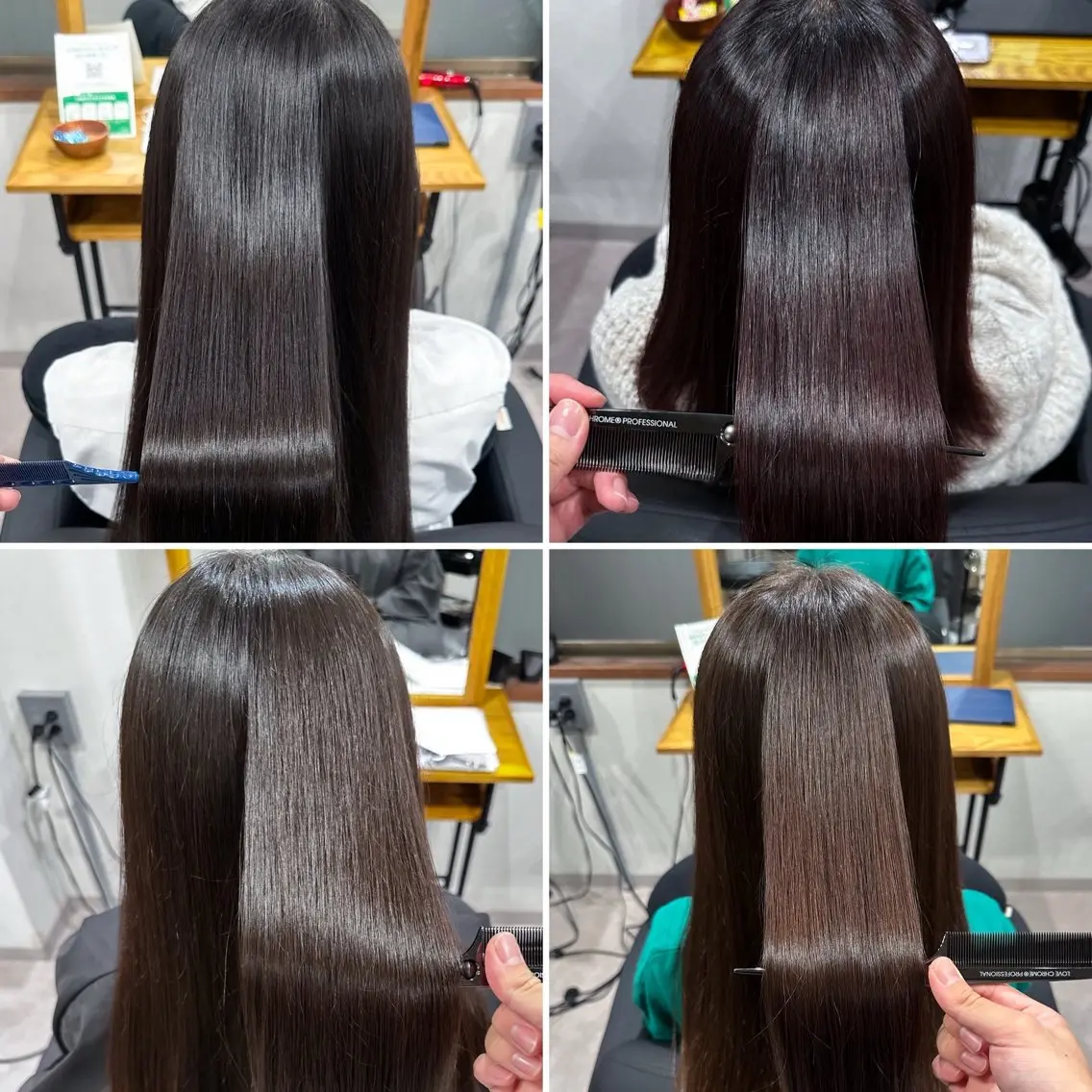 【minimo限定メニュー✨】カット+美髪矯正(縮毛矯正+髪質改善)+トリートメントの写真