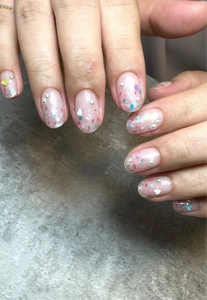 ネイル ラメ(グリッター) ハンドネイル nail campのネイルデザイン