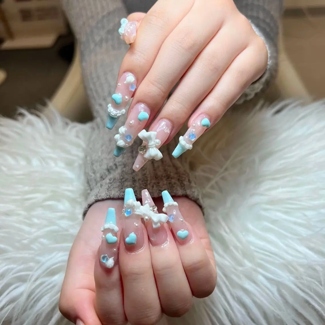 ネイル ハンドネイル ANH NAIL ゴテゴテ専門店💎のネイルデザイン