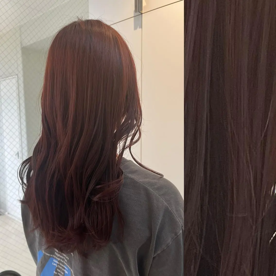 ロング カラー ヘアアレンジ ベージュカラー ブリーチ ブラウンカラー ケアブリーチ カシス stylist ◎RUKI.のヘアスタイル
