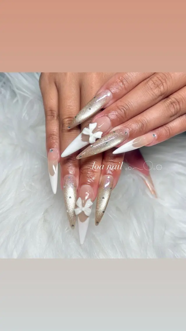 ネイル ロングネイル ハンドネイル loa nailのネイルデザイン