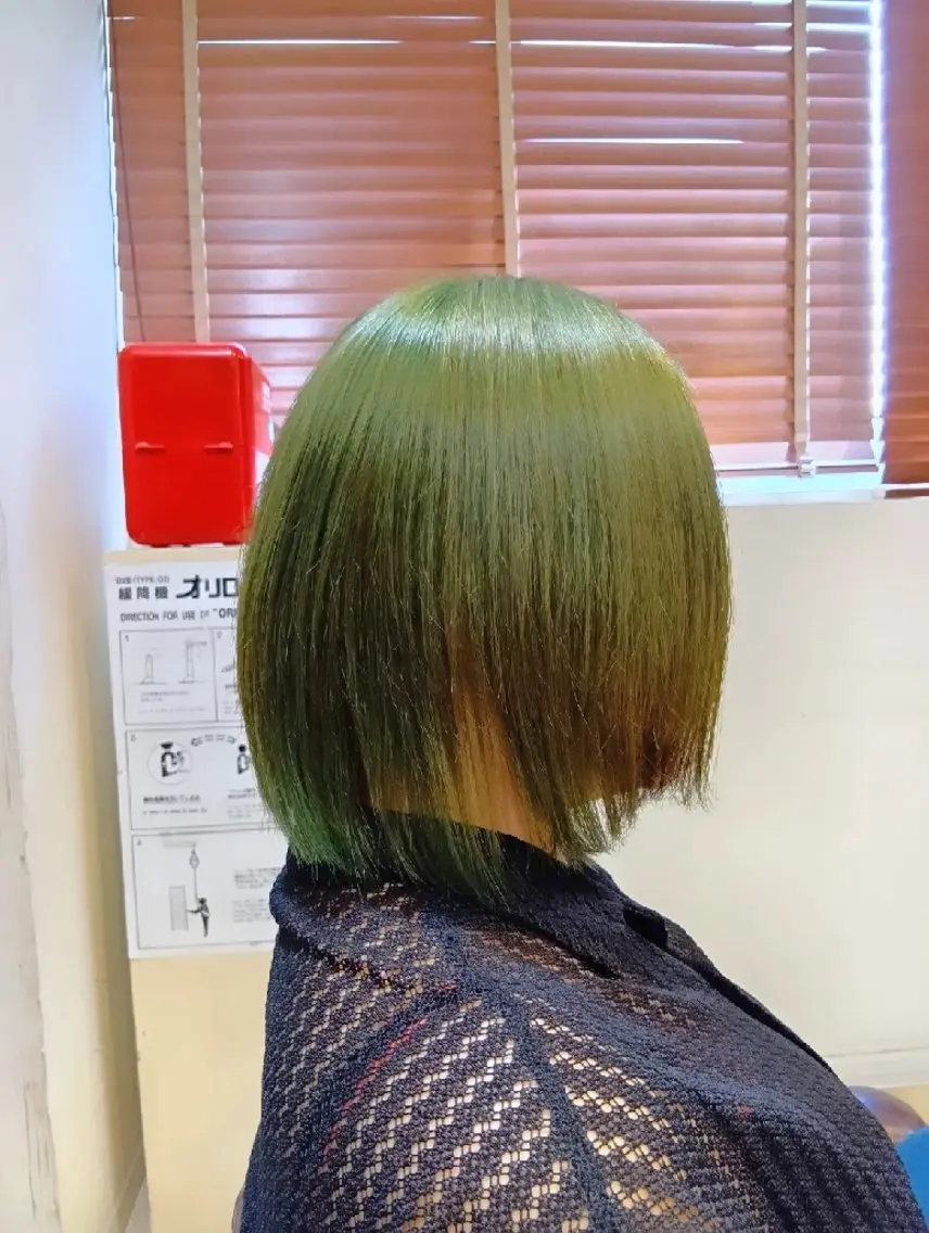 カラー ショート ブリーチ ケアブリーチ ダブルカラー デザインカット トリートメント カット ヘアカラー トリートメント 小林暢🌟Orque 髪質改善サロン🌙のヘアスタイル