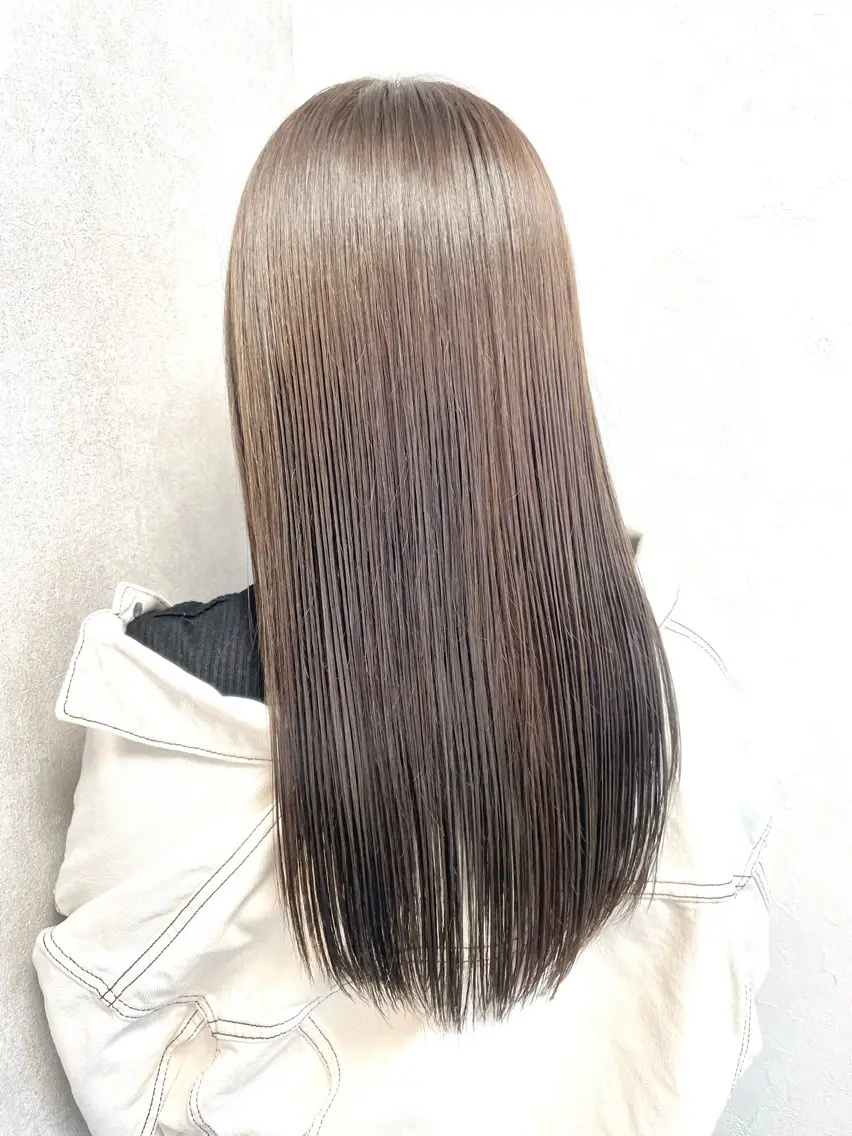ロング カラー 髪質改善×METEO 店長 貞松直也のヘアスタイル