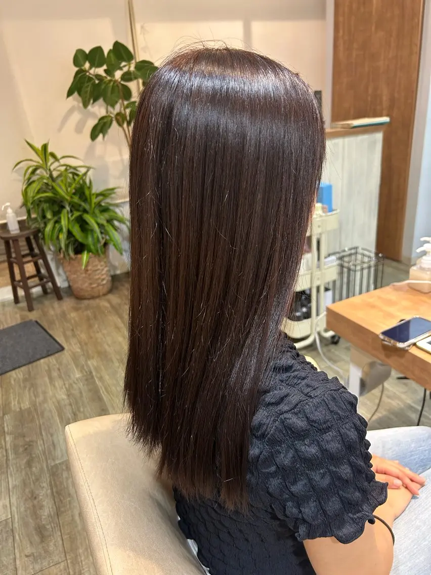 ロング 大坪 拓哉のヘアスタイル