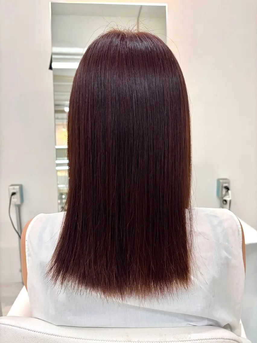 カラー ヘアカラー 竹林 詩織のヘアスタイル