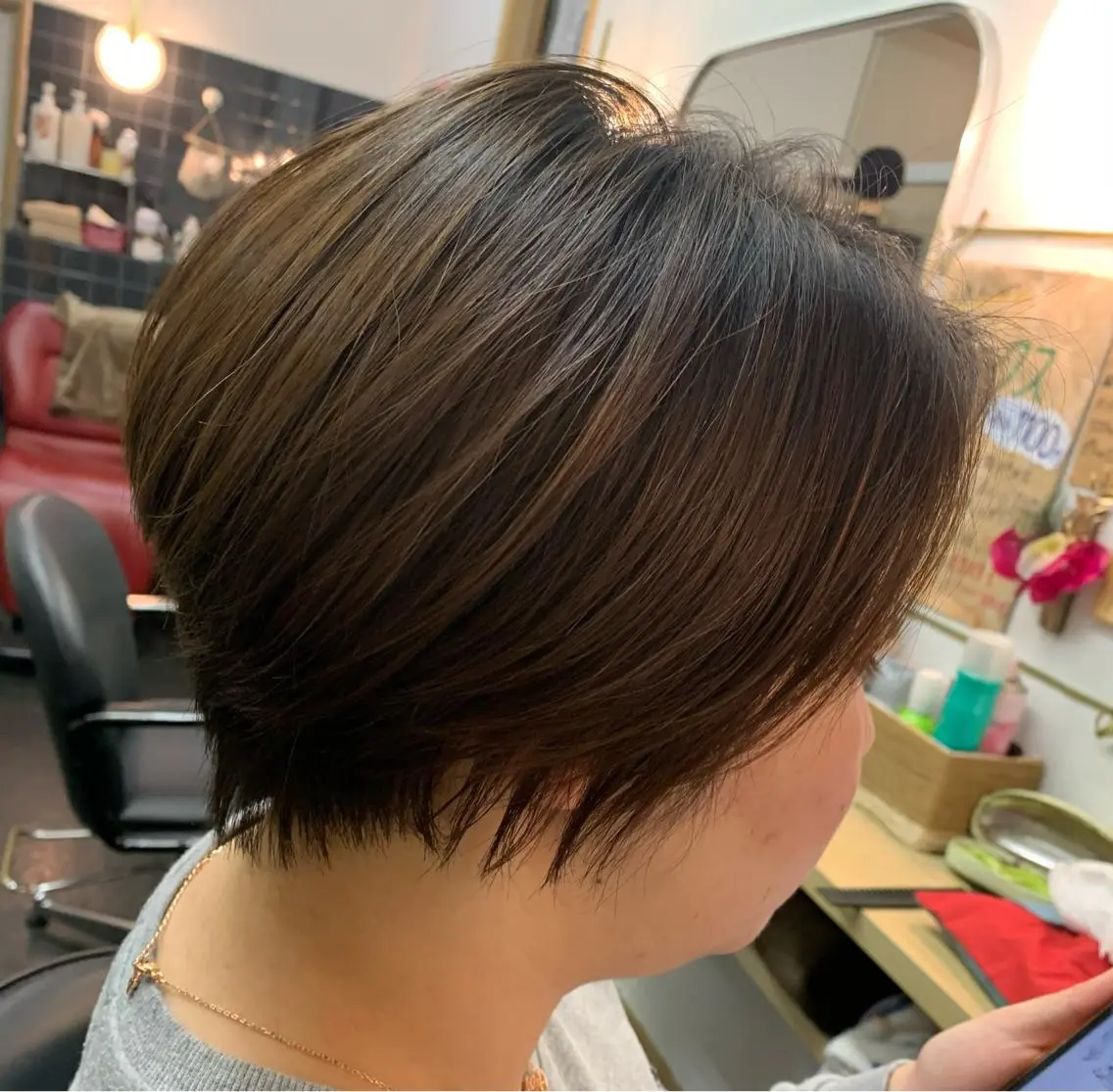 ショート 美容室 ドルチェのヘアスタイル