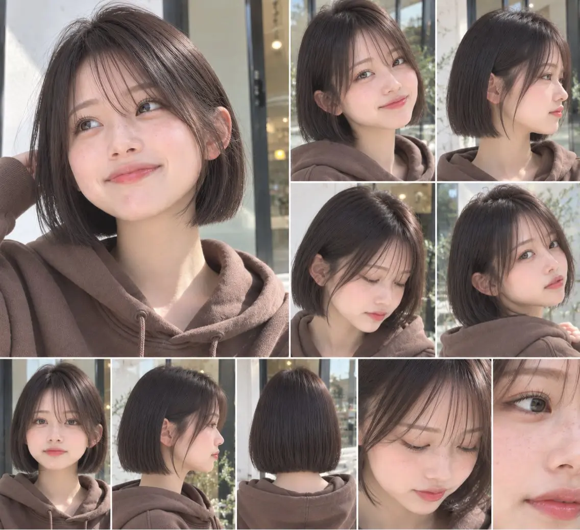 小川 萌瑚のヘアスタイル