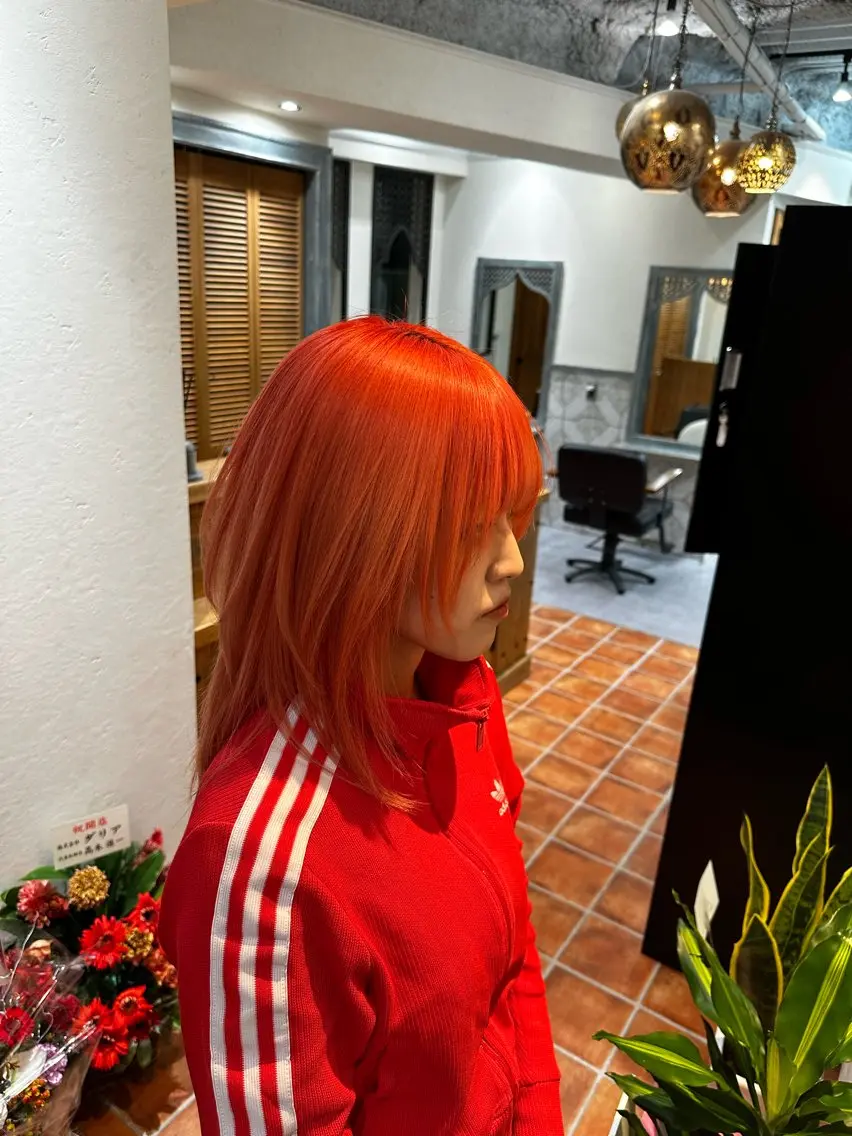 ロング カット ヘアカラー トリートメント カリスマになる美容師 💥TOUI💥上野のヘアスタイル