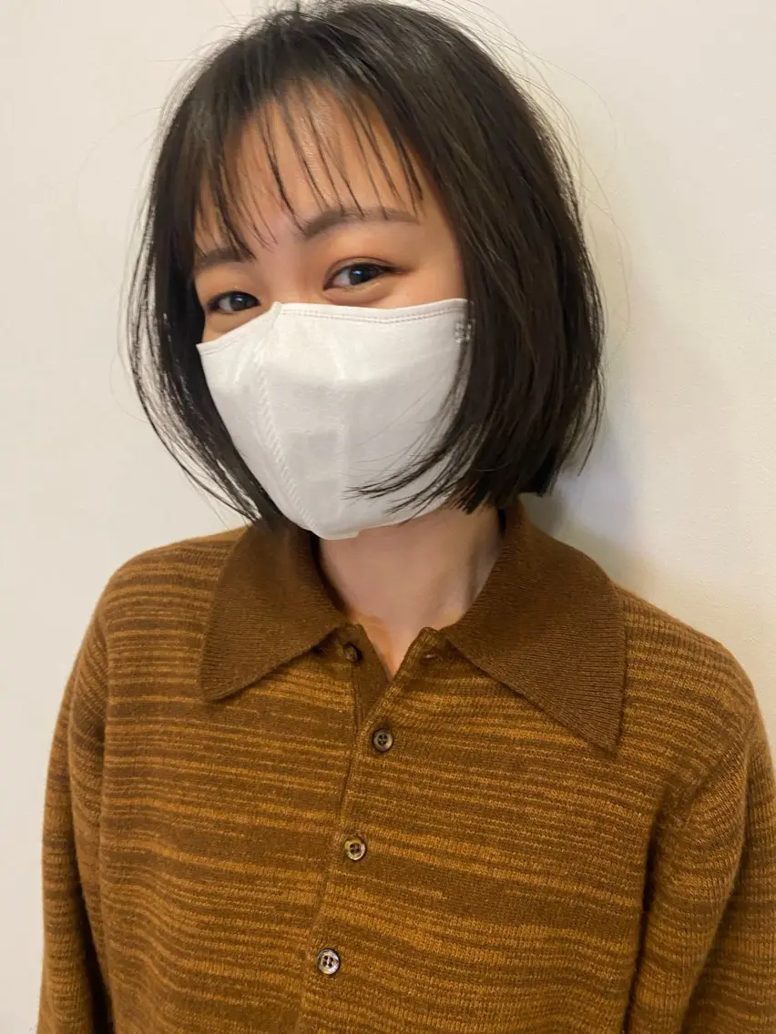 ショート カット ヘアカラー 安村 葵稀のヘアスタイル