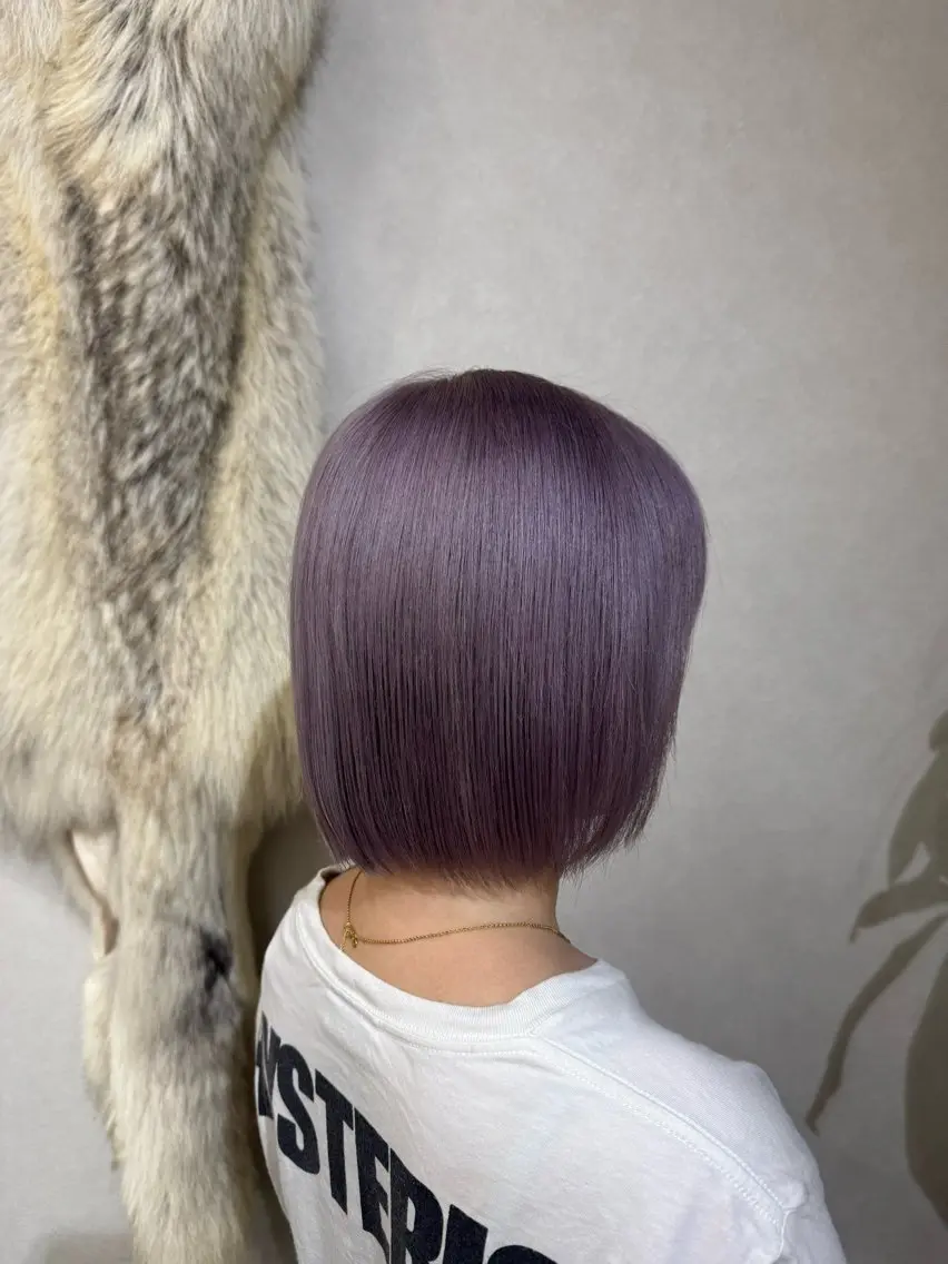 ダブルカラー（全頭ブリーチ+オンカラー）の写真