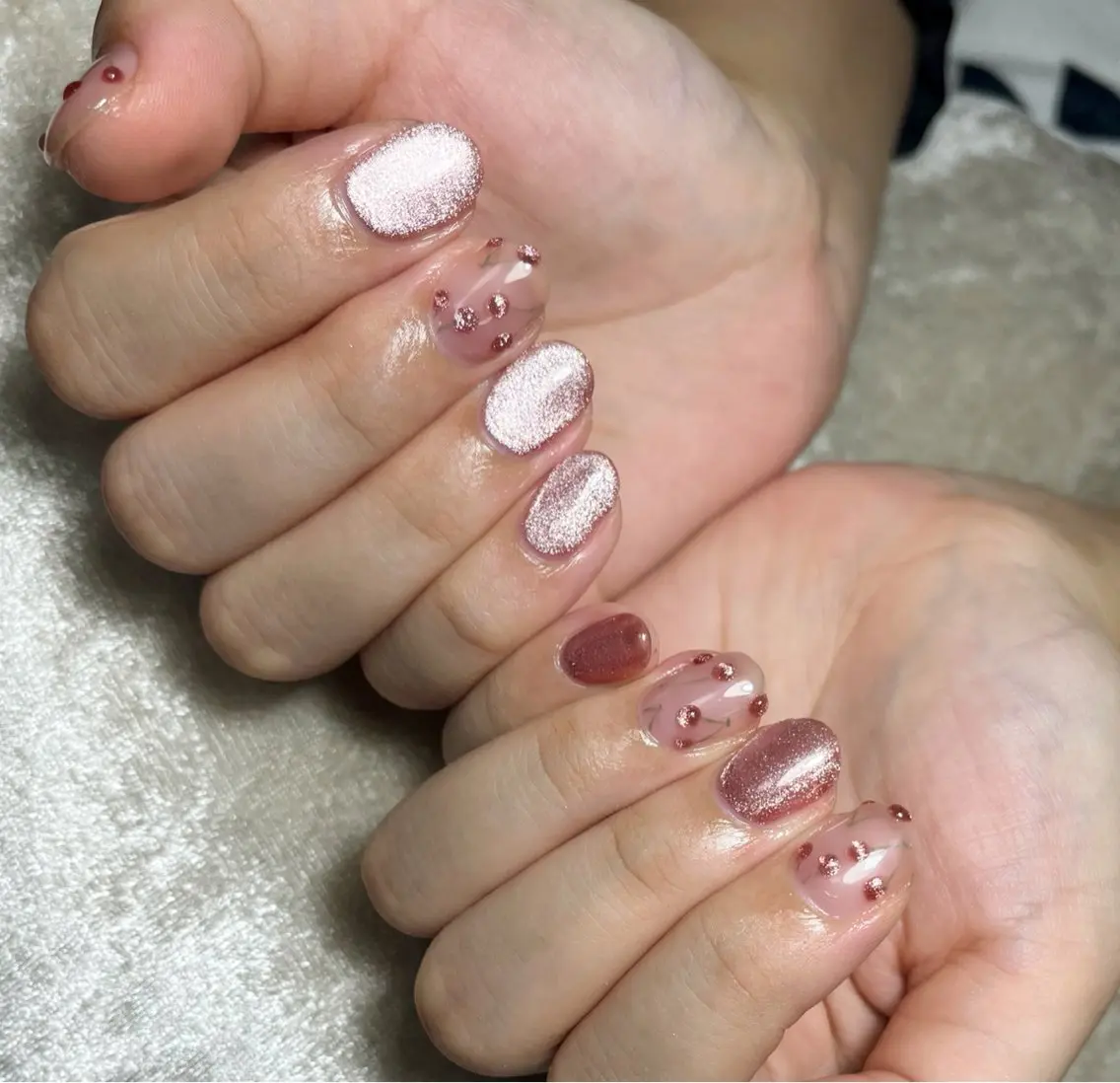 ネイル マグネットネイル 眠れるネイルサロン MA❁HANAのネイルデザイン