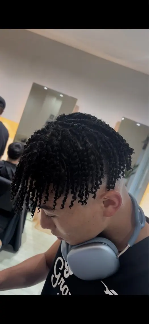 ショート パーマ メンズ メンズパーマ カット パーマ ユニセックスデザイン ショーイチのヘアスタイル