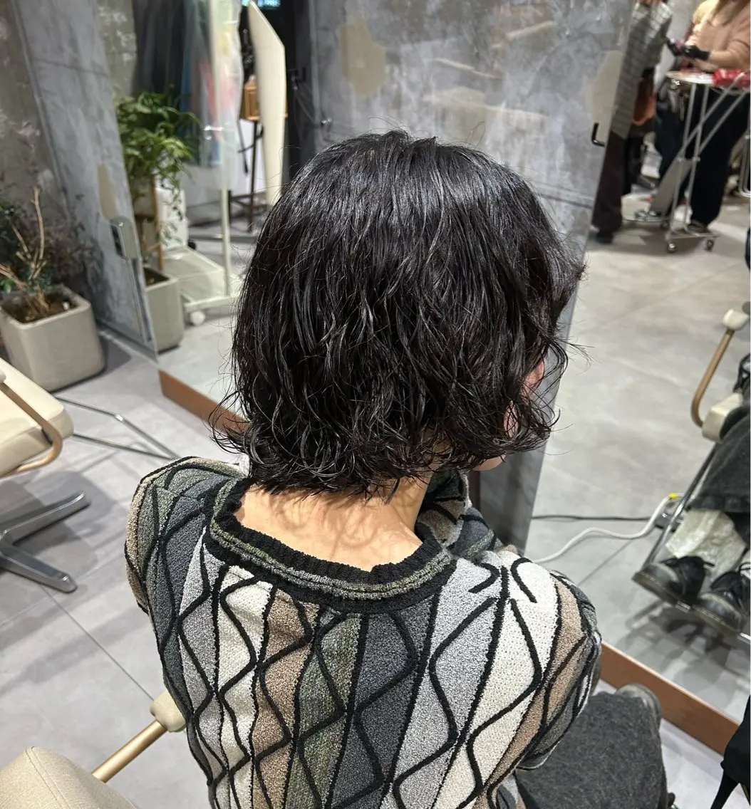 パーマ 似合わせカット/ 青竹真璃亜のヘアスタイル