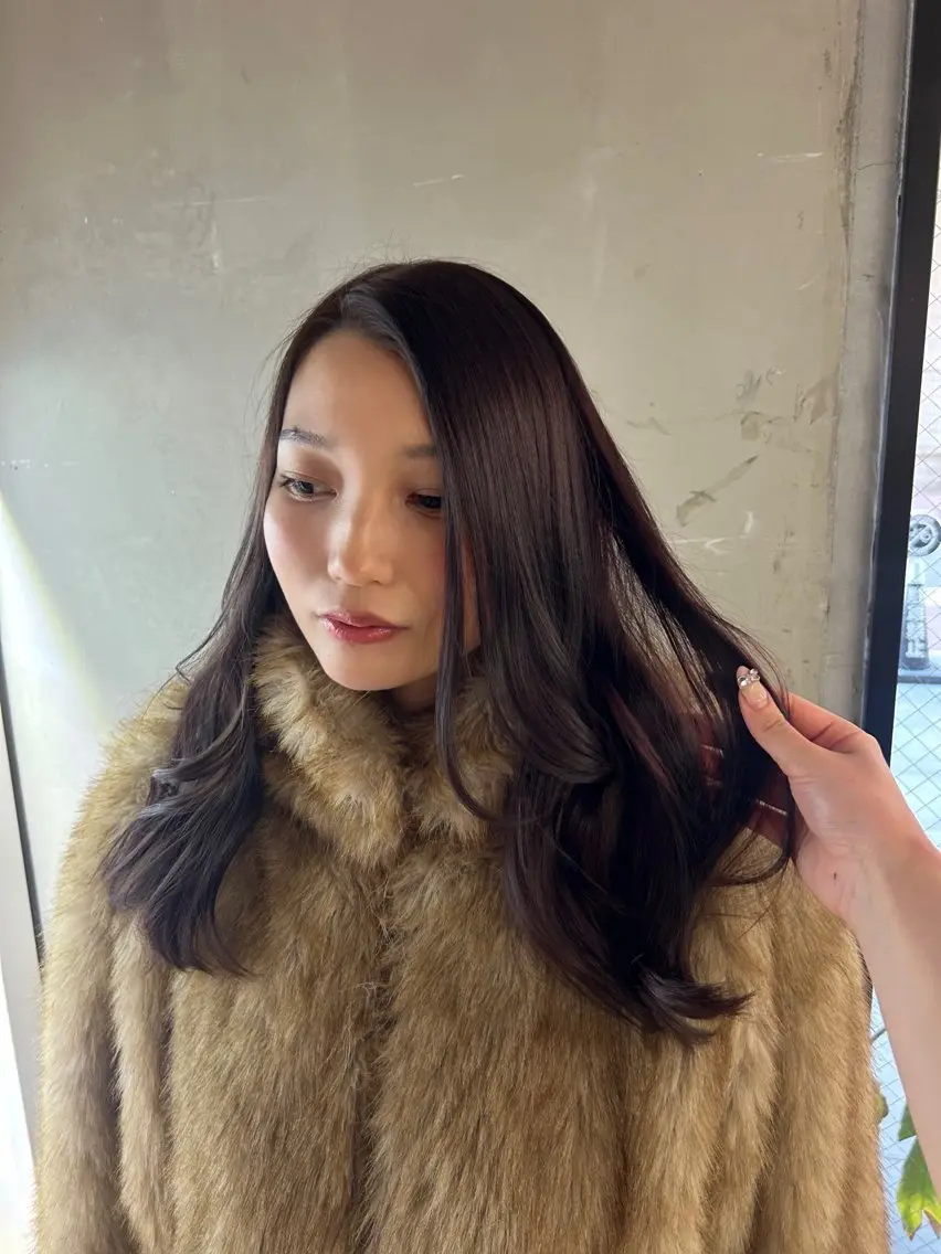 ロング カラー yuumi／透明感 カラー♩のヘアスタイル