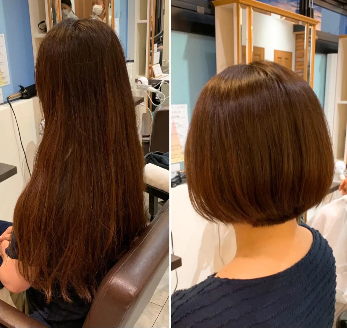 ショート ボブ 中村 研介のヘアスタイル