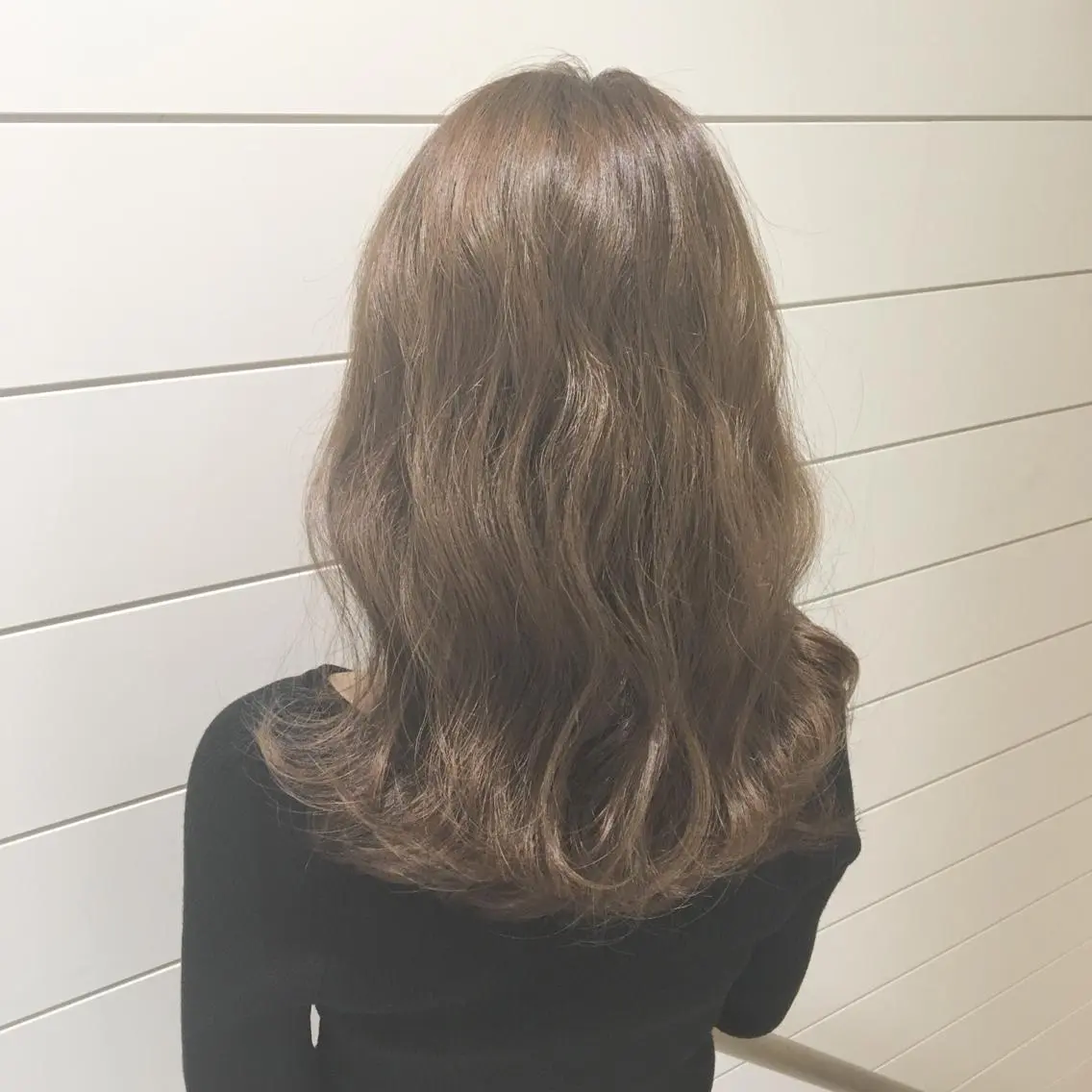 セミロング カラー アッシュ カット ヘアカラー トリートメント 🍊新宿南口🍊 ERINAのヘアスタイル