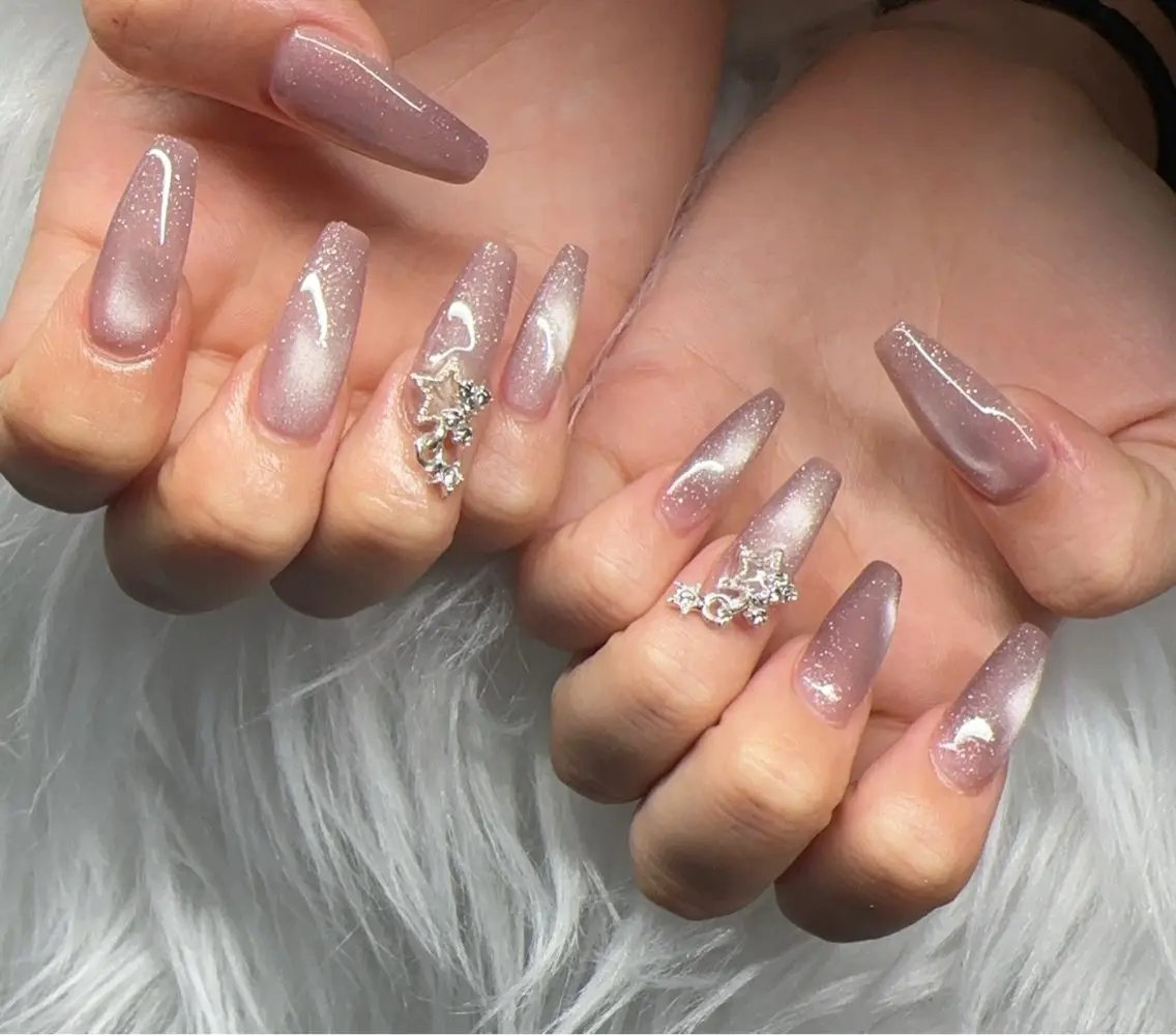 ネイル フラッシュネイル マグネットネイル ハンドネイル nail salon OnRのネイルデザイン