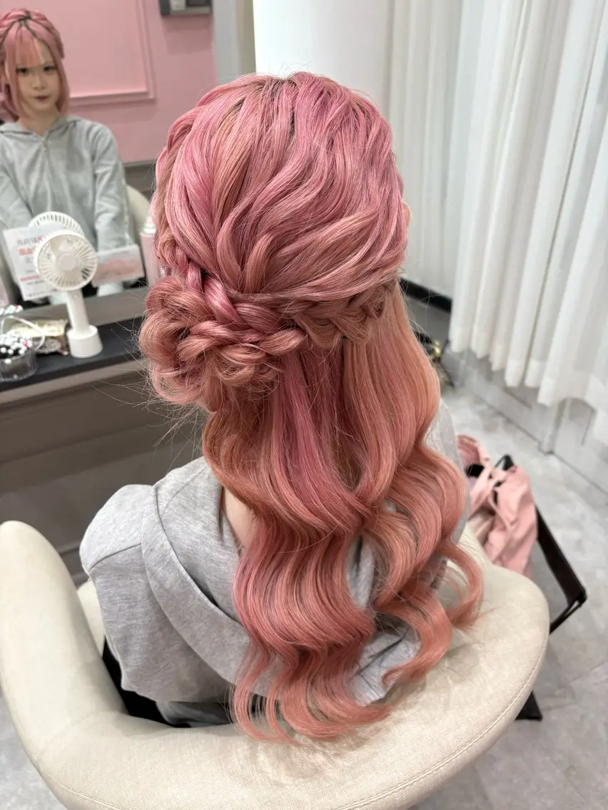 ヘアアレンジ lien eriiのヘアスタイル