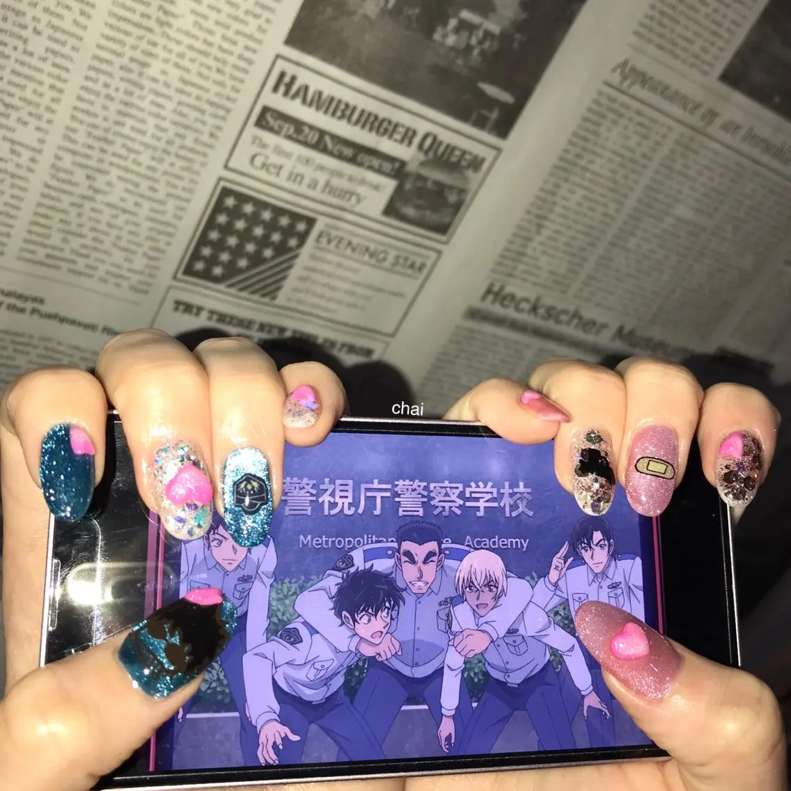 ネイル アートネイル ハンドネイル chai nail _ai📍鶴橋のマツエク・マツパデザイン