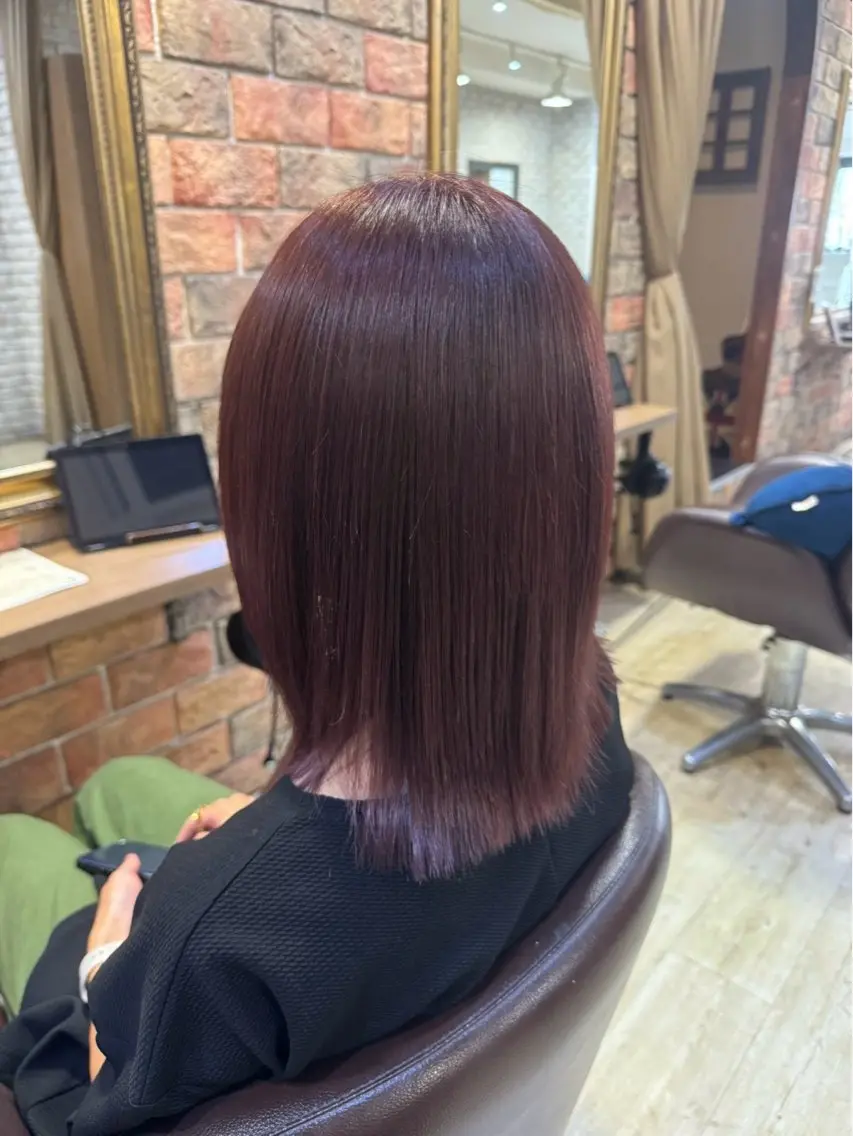 ショート カラー 💛透明感カラー✩⡱ nanakoのヘアスタイル