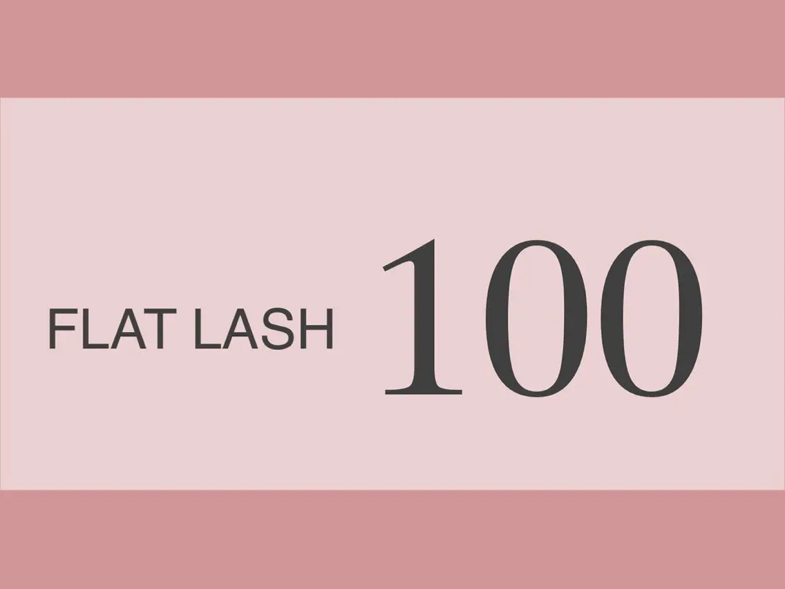 フラットラッシュ100本(LED変更＋¥2500)の写真