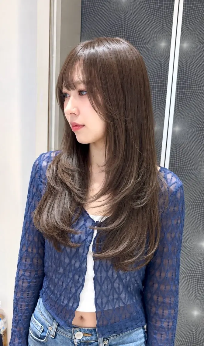 ロング カラー カット ヘアカラー トリートメント 🌈レイヤーカット/ /吉田悟志🌈のヘアスタイル