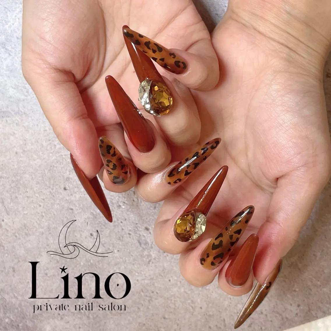 ネイル ロングネイル nail salon Linoのネイルデザイン