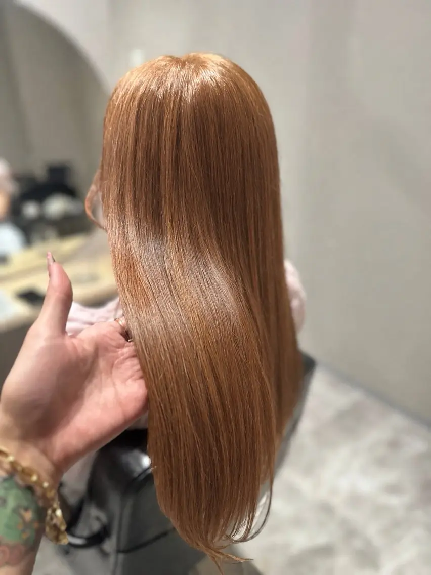 【指どうり滑らかに⭐️】カット+艶カラー+トリートメントの写真