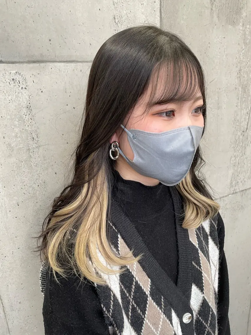 セミロング シールエクステ エクステ ☀️中嶋 そら☀️のヘアスタイル