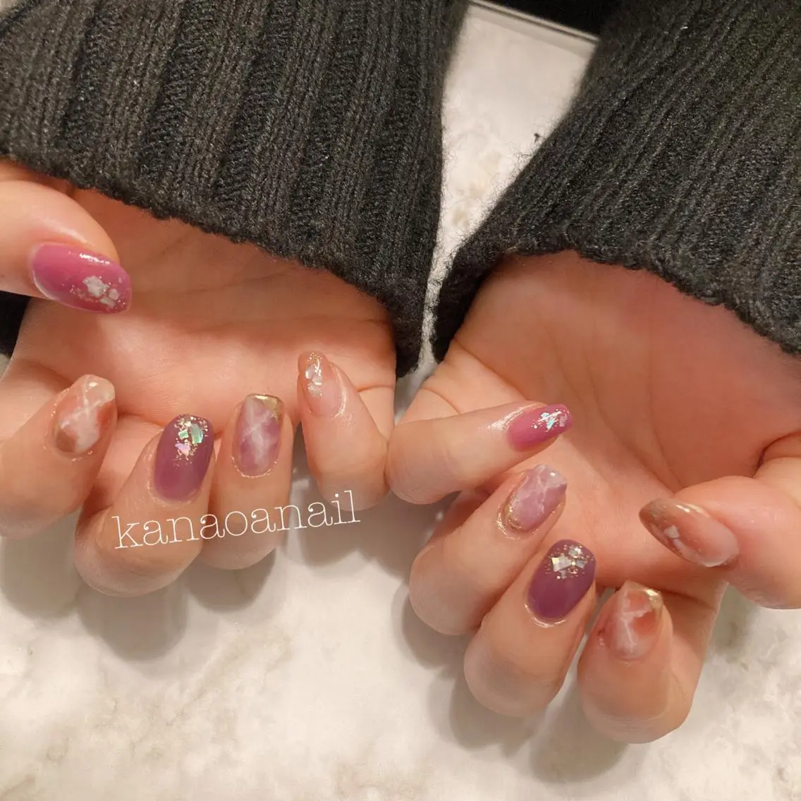 ネイル 地爪育成💅 kanaoanailのネイルデザイン
