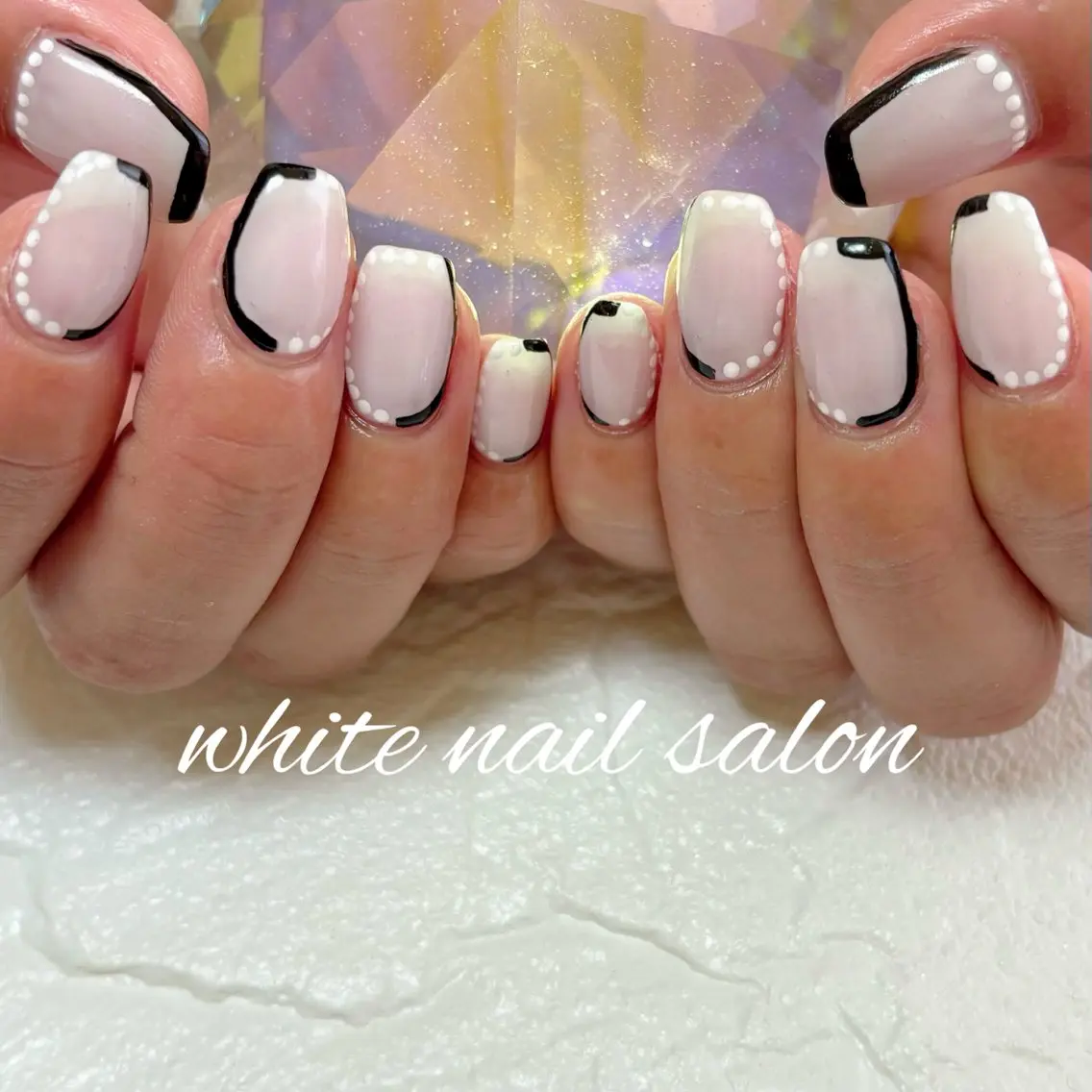 ネイル 持ち込み ホワイト ハンドネイル white nail salonのネイルデザイン