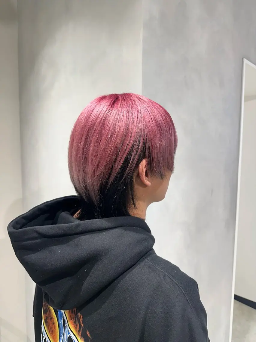 《men's限定クーポン》🖤🩵ブリーチ+デザインカラー+カット🩵🖤の写真
